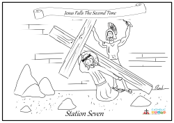 Stations of the Cross - Station 07
